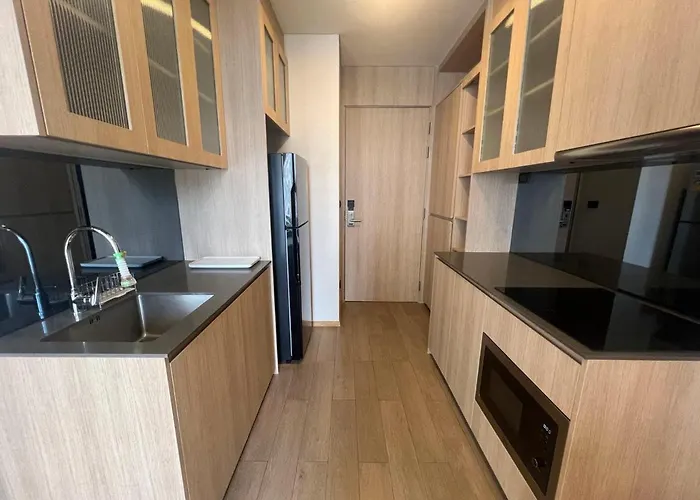 2 Bedroom Luxury 3 Min Walk From Bts Ekkamai Apartamento *